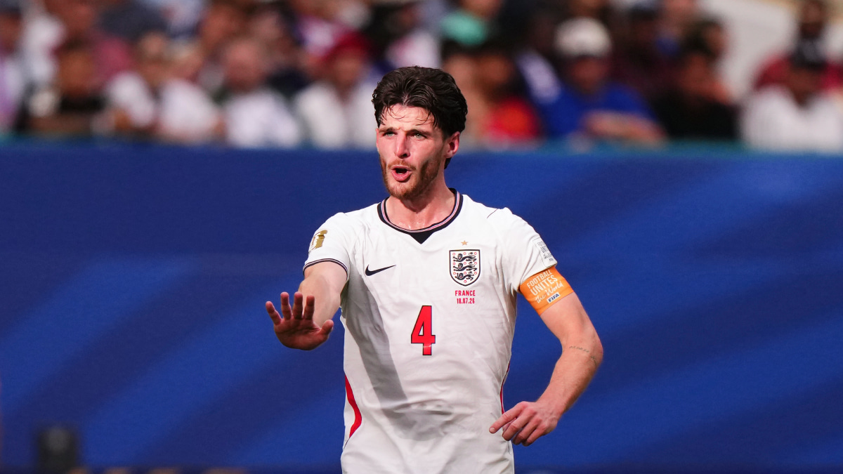 イングランド代表　デクラン・ライス　北中米W杯3位決定戦　フランス戦