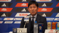 続投会見に出席したサッカー日本代表 森保一監督