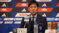 続投会見に出席したサッカー日本代表 森保一監督