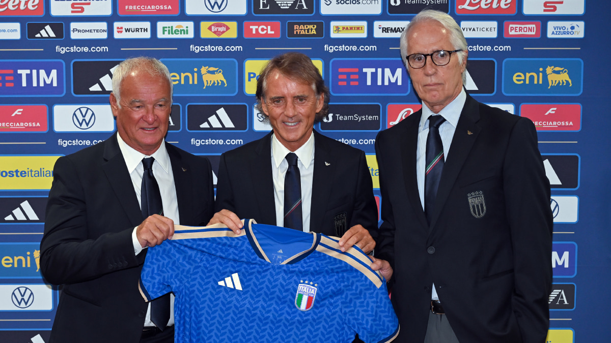 イタリア代表のロベルト・マンチーニ