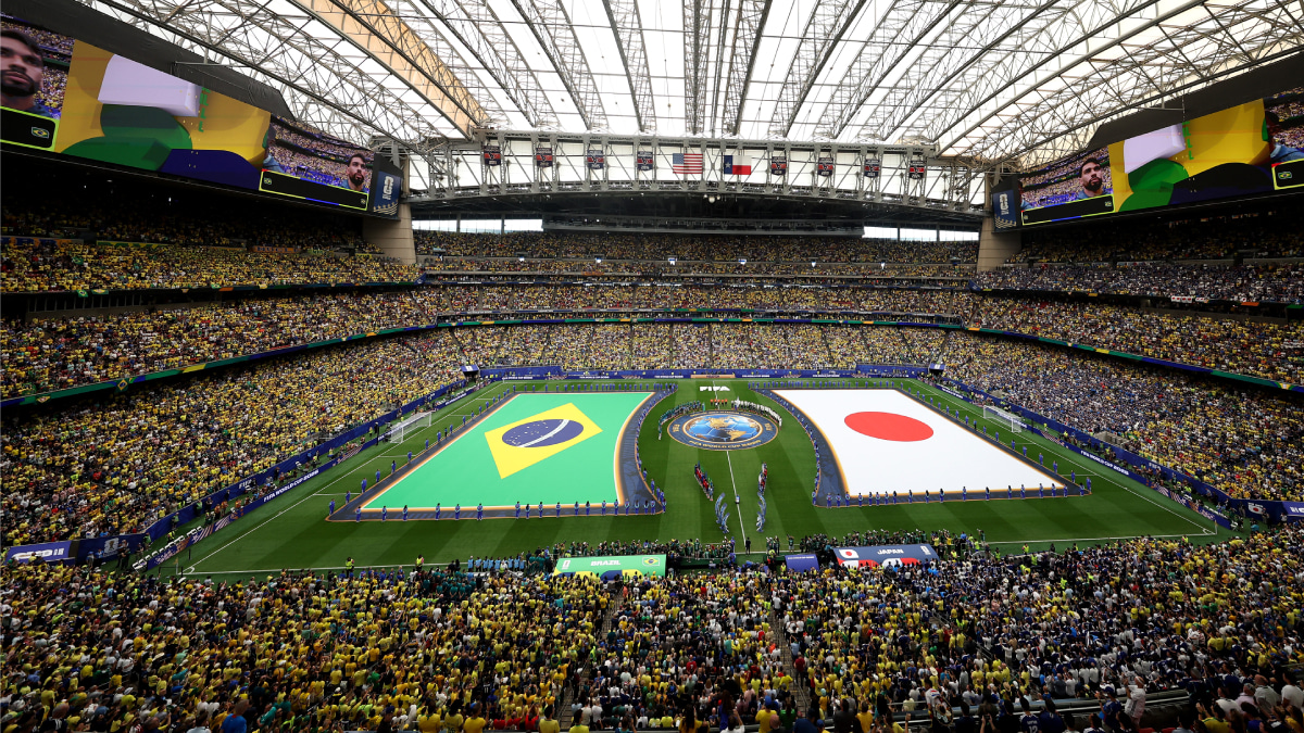 北中米W杯 決勝トーナメント1回戦 ブラジル×日本