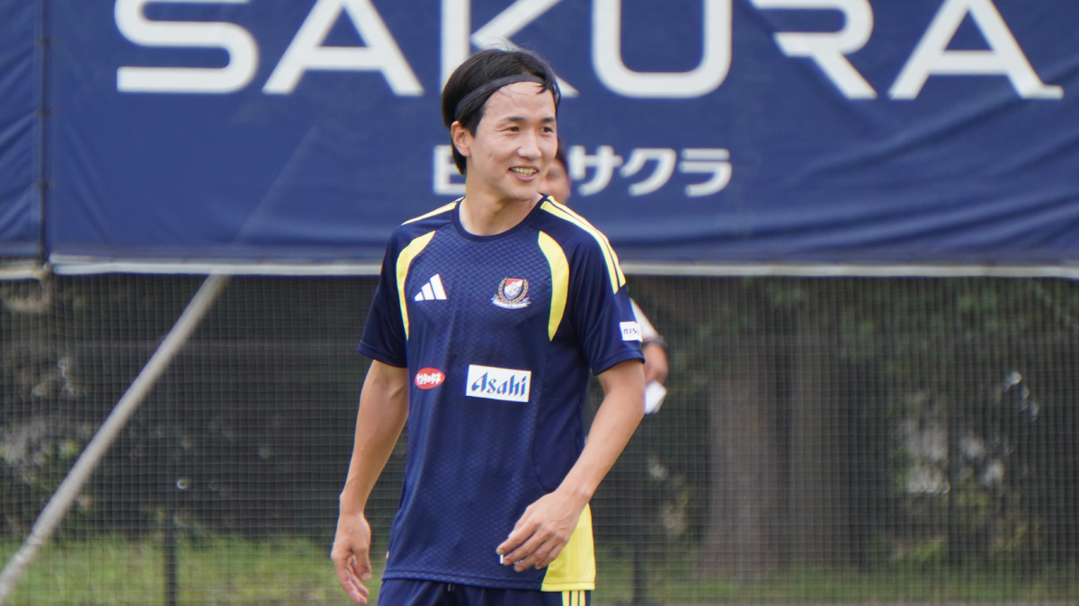 横浜F・マリノス 始動 天野純