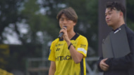 柏レイソル　26/27シーズン新体制発表会　小泉佳穂