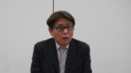 技術委員会後のメディアブリーフィングにて、山本昌邦委員長