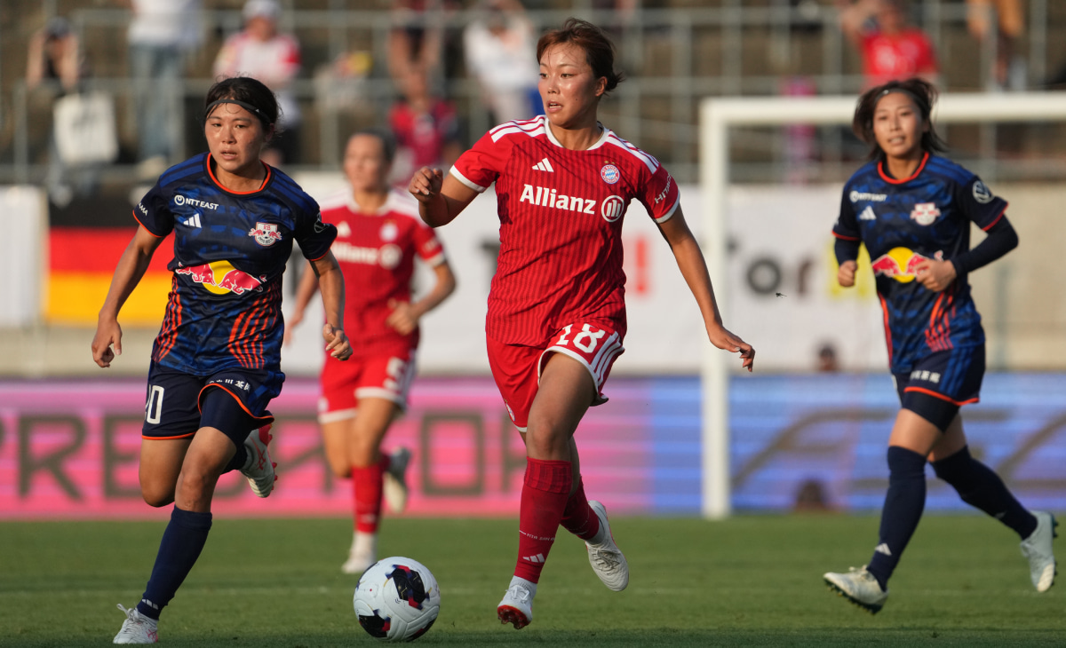 FCバイエルンWOMEN　谷川萌々子　日本でRB大宮アルディージャWOMENと凱旋試合
