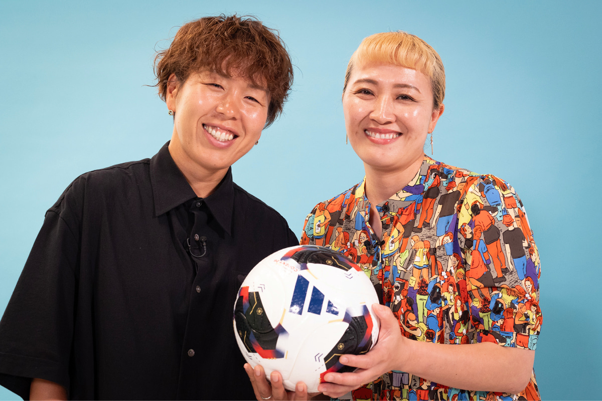 日本財団「2SQ-ツーショットクエスチョンズ-」 岩清水梓引退特別対談 ~なでしこたちのキャリア 岩清水梓×丸山桂里奈 ~