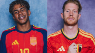 スペイン代表対ベルギー代表