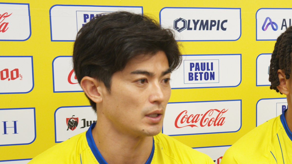 シント＝トロイデンVV（STVV）2026-2027シーズン始動記者会見より　谷口彰悟