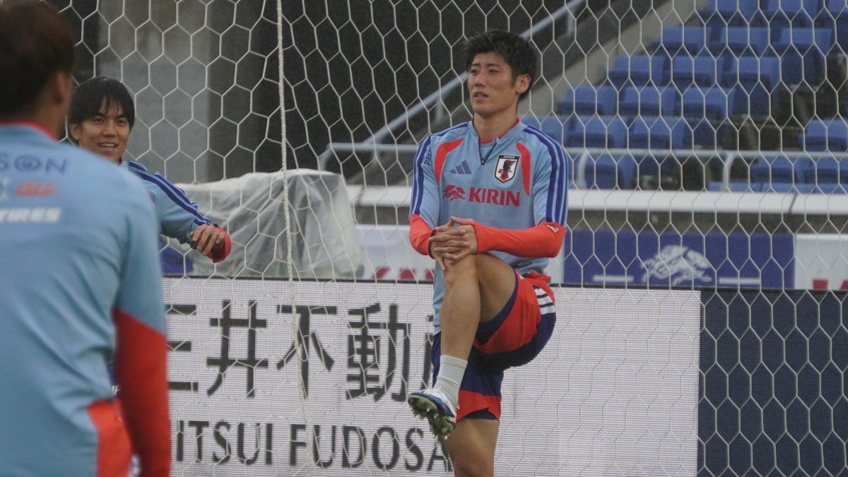追加招集のサッカー日本代表 荒木隼人