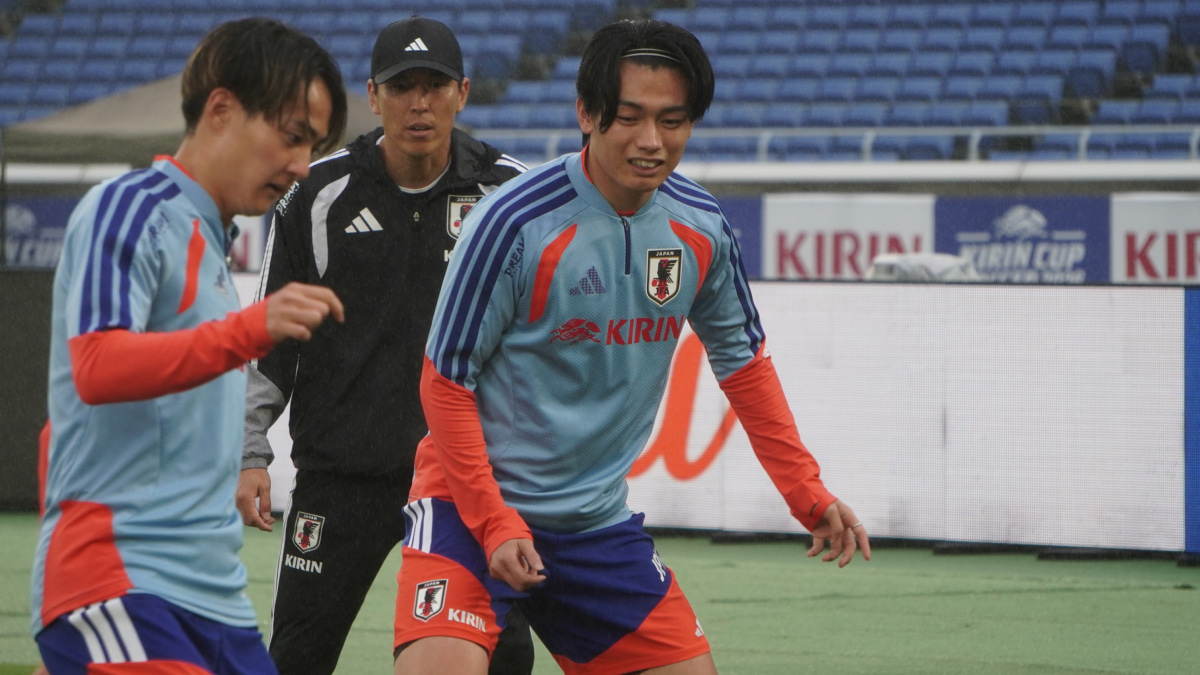サッカー日本代表 上田綺世