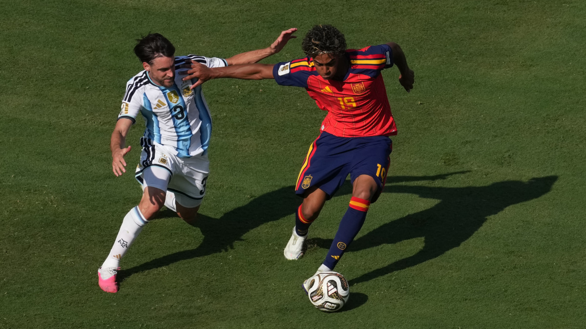 北中米W杯決勝 スペイン×アルゼンチン