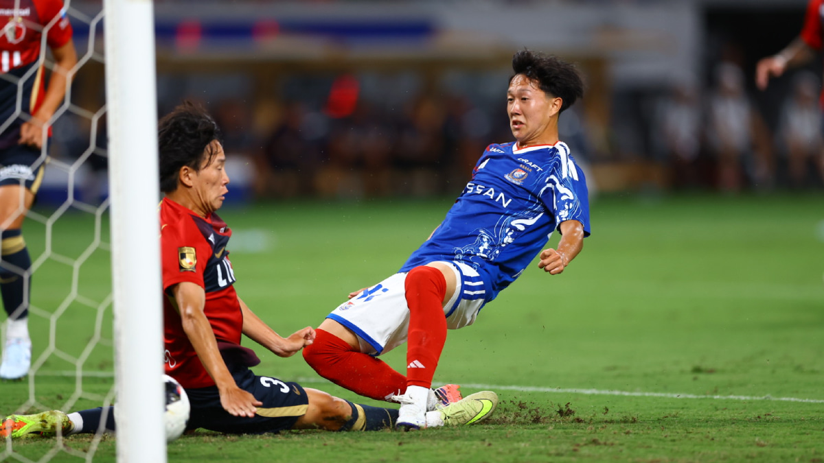 横浜F・マリノス 三井寺眞 開幕戦でデビューし初ゴール