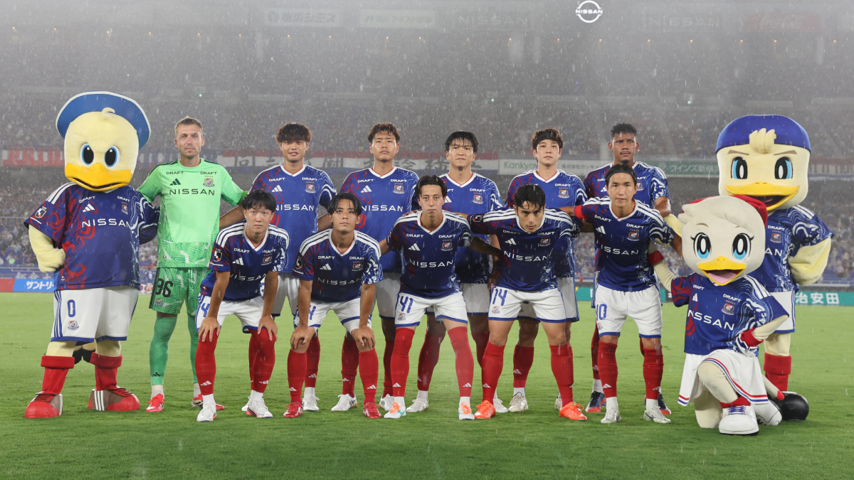2026年8月22日　J1第3節　ヴィッセル神戸戦に臨んだ横浜F・マリノスのイレブン