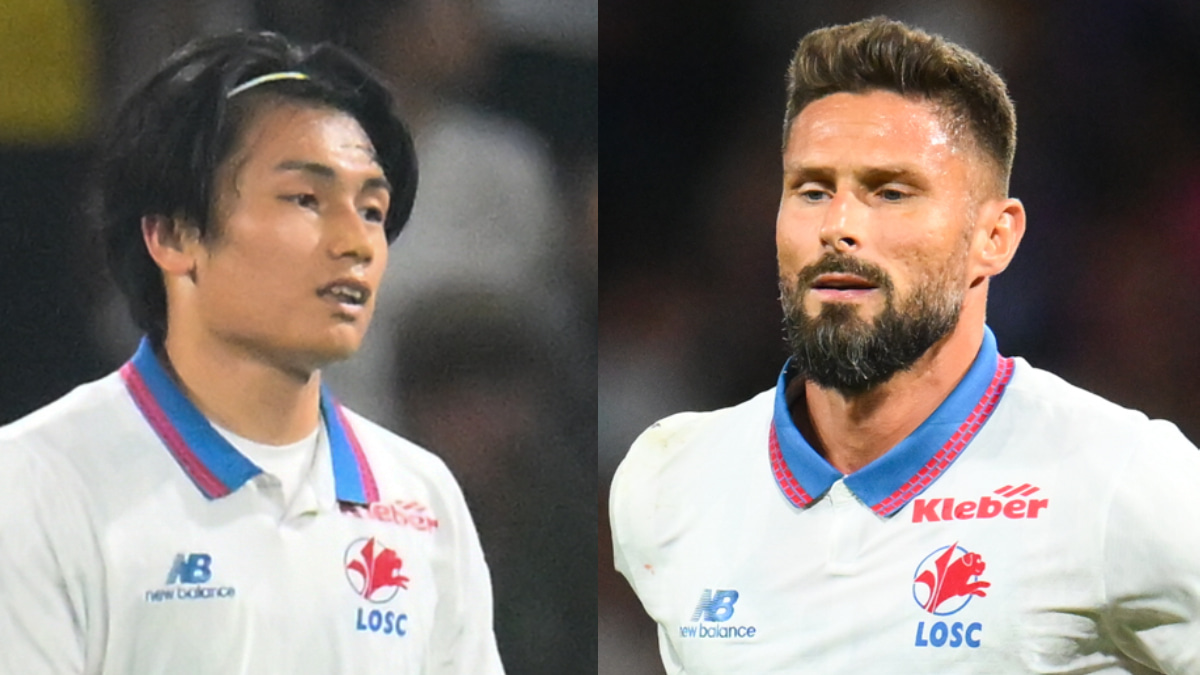 上田綺世とジルー