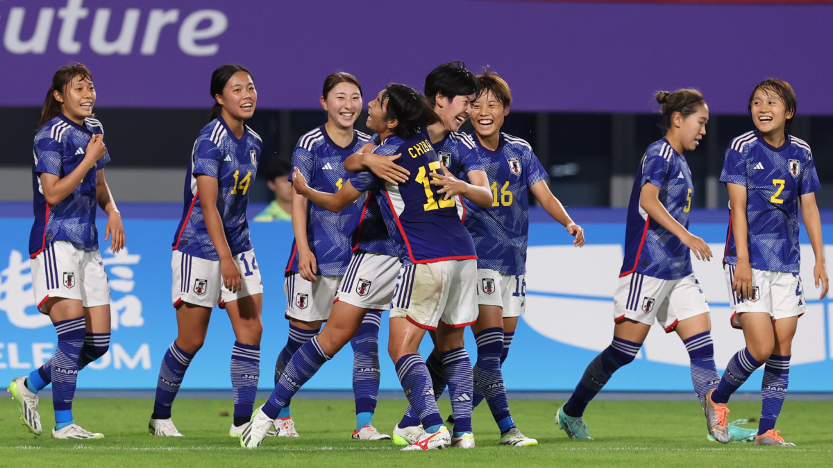 なでしこジャパン（第19回アジア競技大会 中国代表戦）