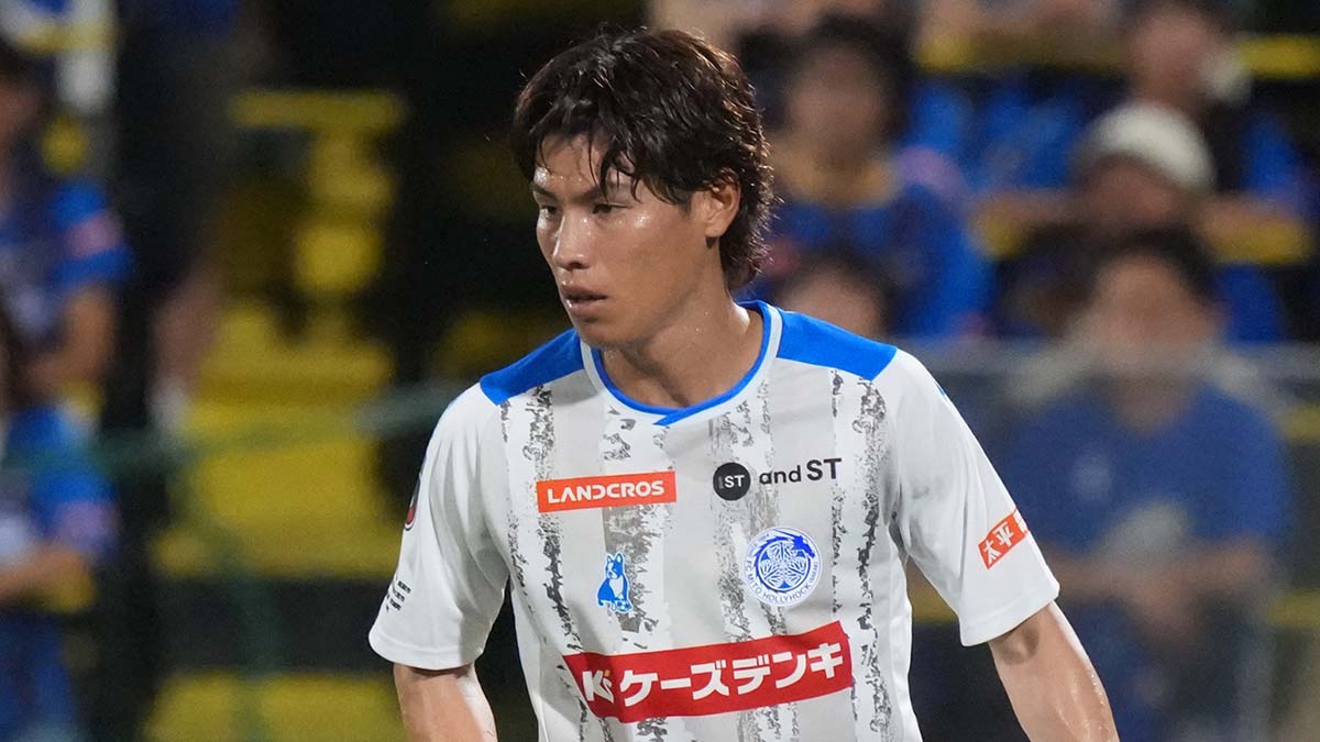 ｢大きな野心と覚悟を持ってきました｣鹿島アントラーズ、水戸ホーリーホックからDF大森渚生が完全移籍で加入