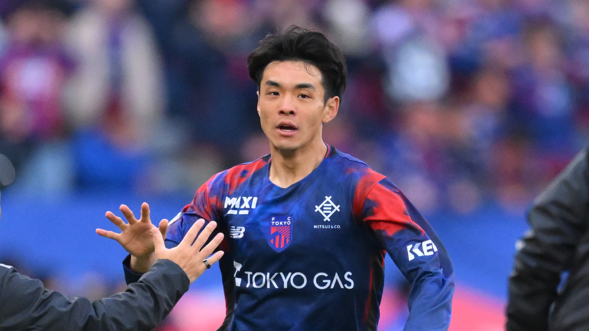 FC東京の山田楓喜