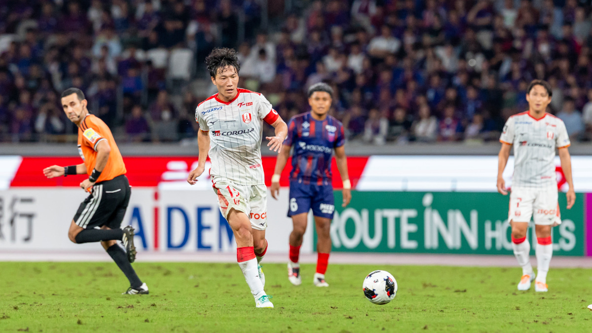 26年9月19日　FC東京対名古屋グランパスより　稲垣祥