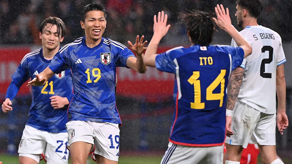サッカー日本代表、前回のウルグアイ代表戦