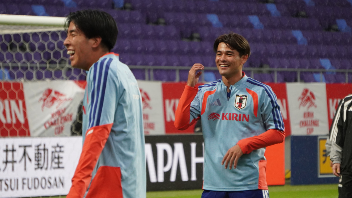 サッカー日本代表 中野就斗、佐野海舟