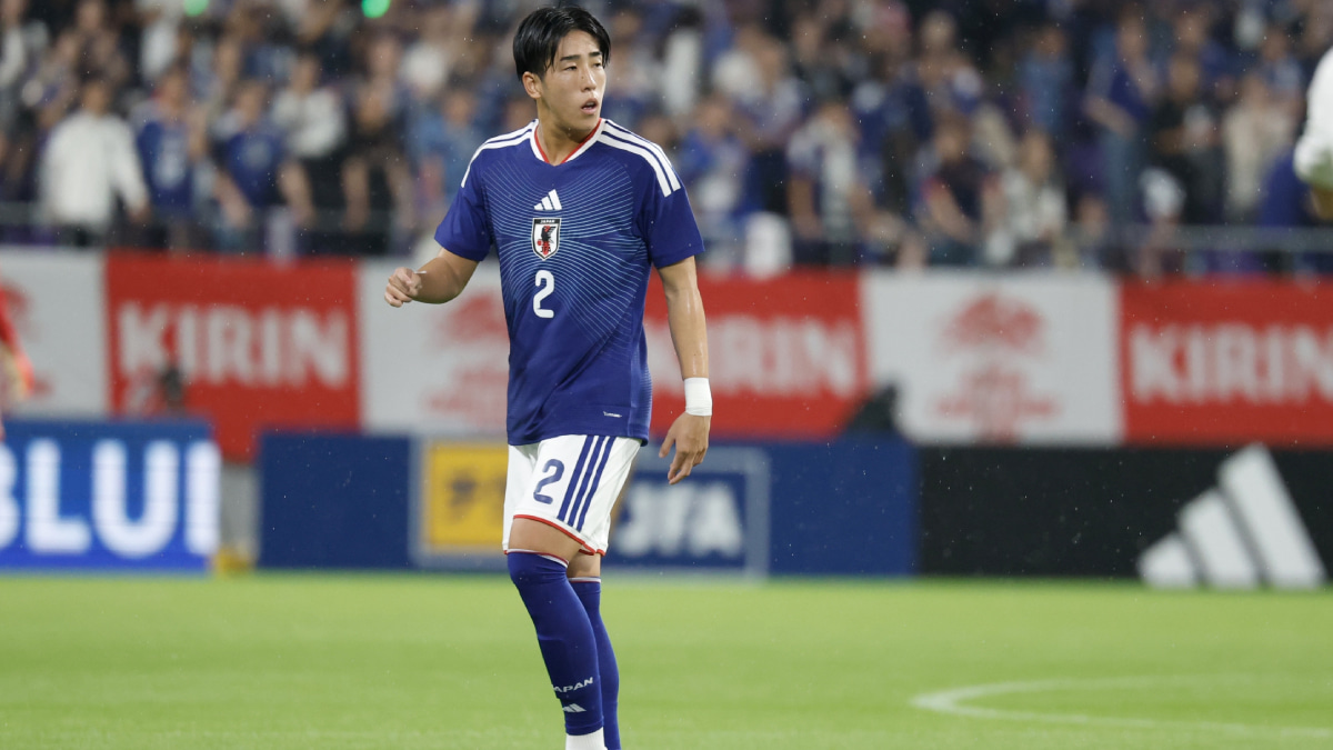 サッカー日本代表 中野就斗
