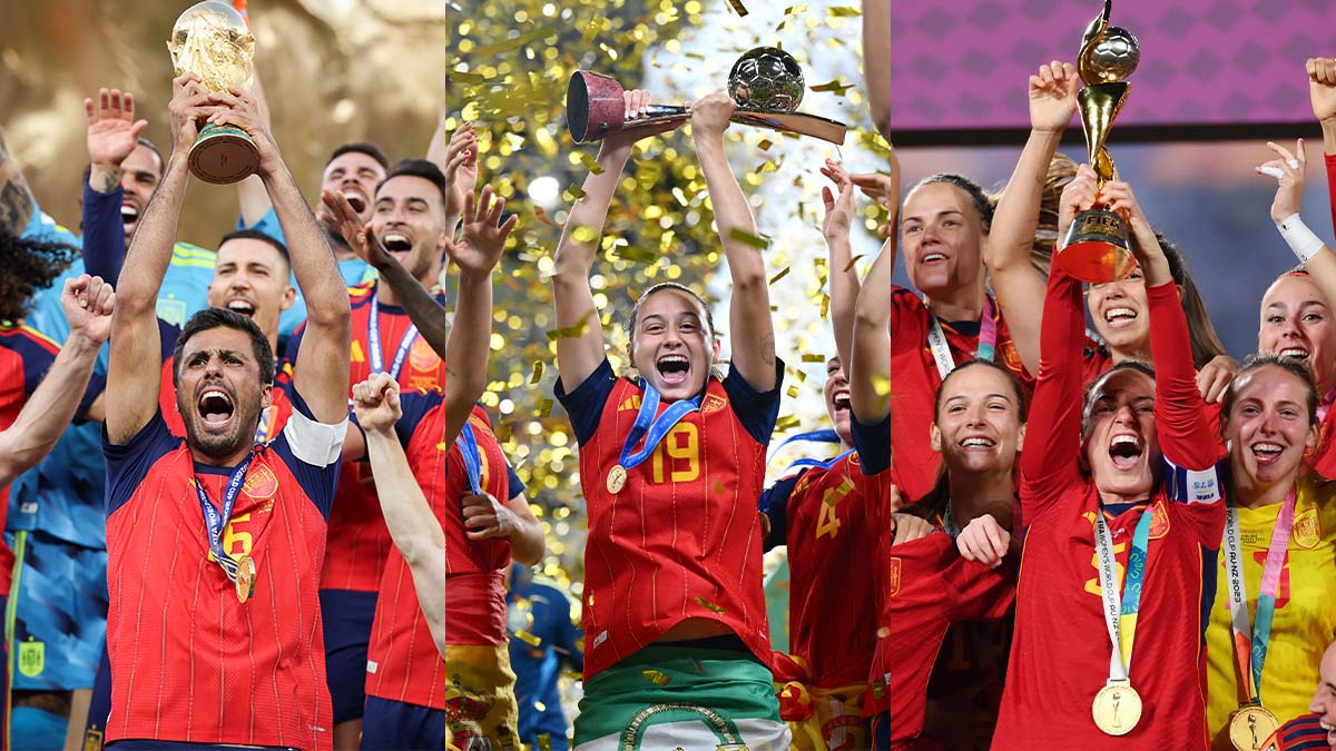 3カテゴリー制覇したスペイン代表