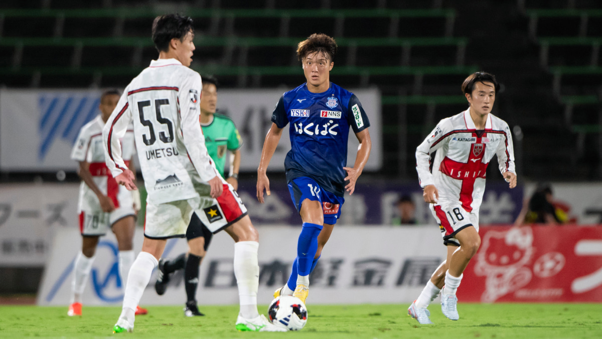 北海道コンサドーレ札幌 梅津龍之介(白55番)