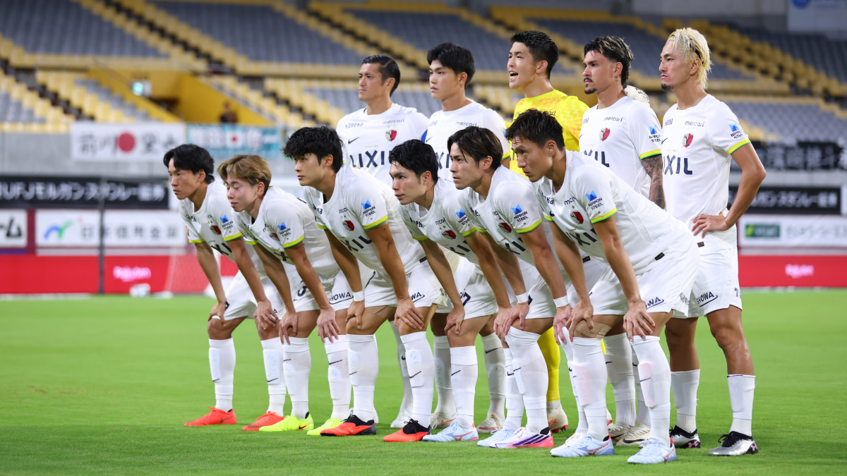 26年9月11日　ヴィッセル神戸×鹿島アントラーズより　鹿島アントラーズ　イレブンショット