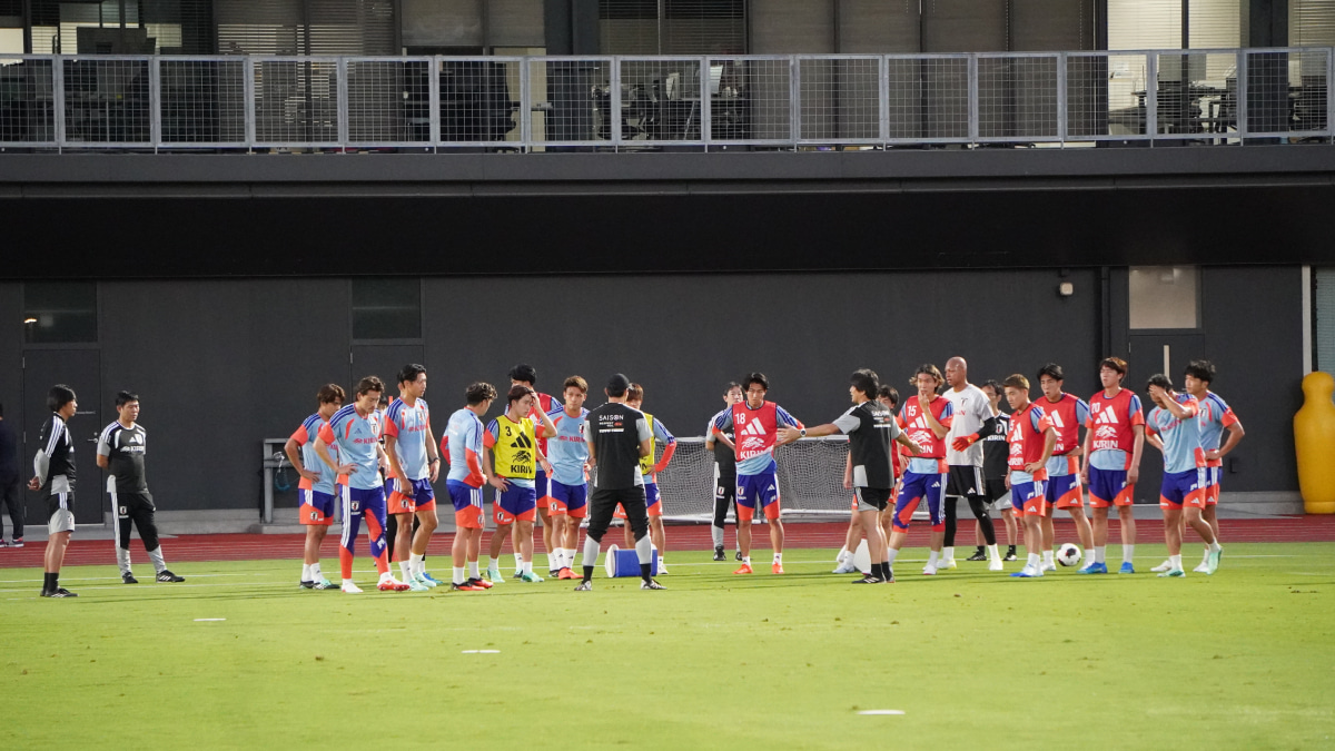 日本代表　千葉合宿2日目　26年9月21日