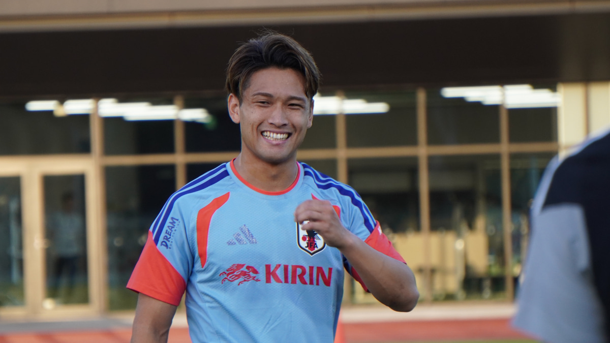 松木玖生、サッカー日本代表の初招集に「ちゃんとステップを踏めてきた」