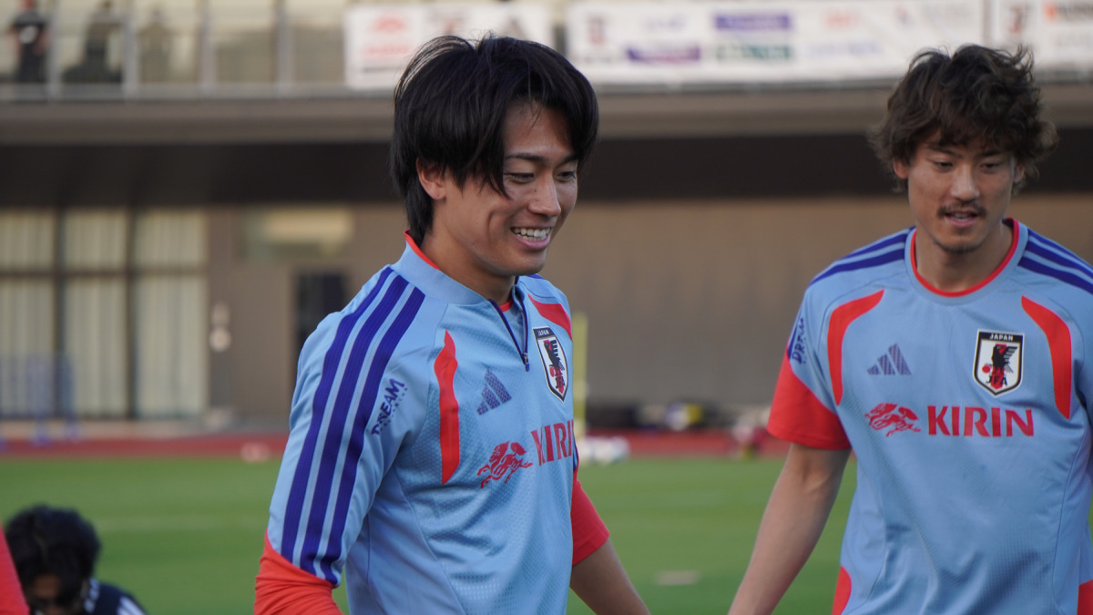 日本代表 中村敬斗