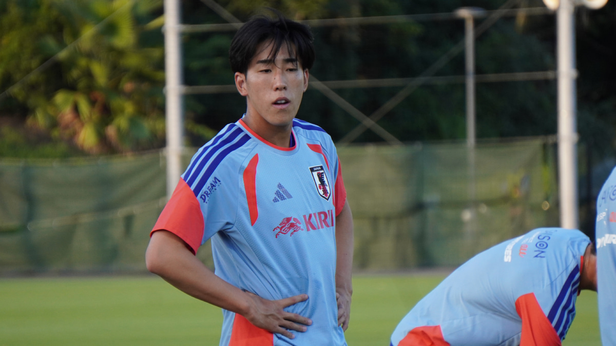 日本代表　中野就斗