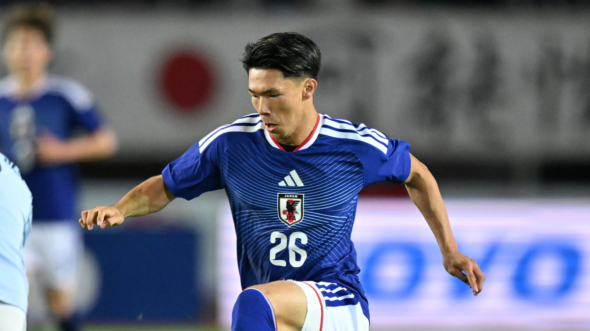 日本代表 塩貝健人 W杯後初陣となったウルグアイ戦で代表初ゴールを決めた