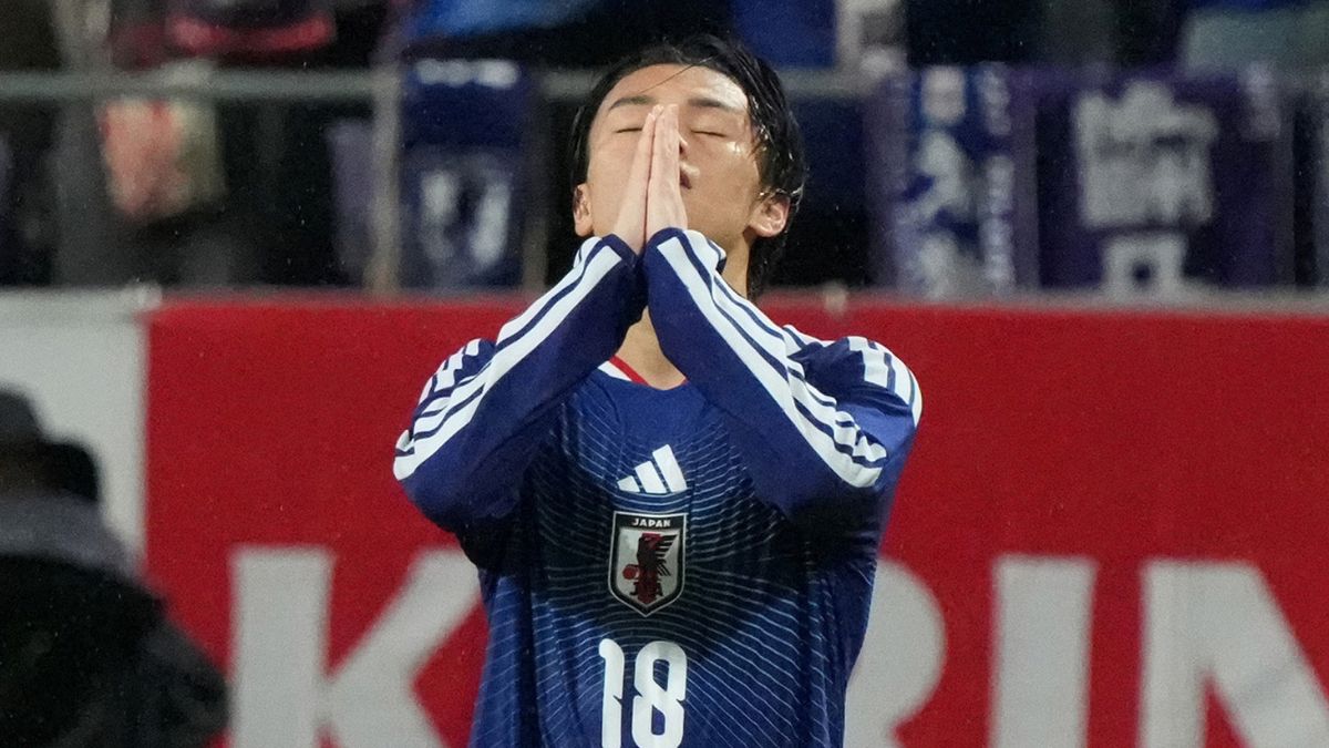 サッカー日本代表 上田綺世