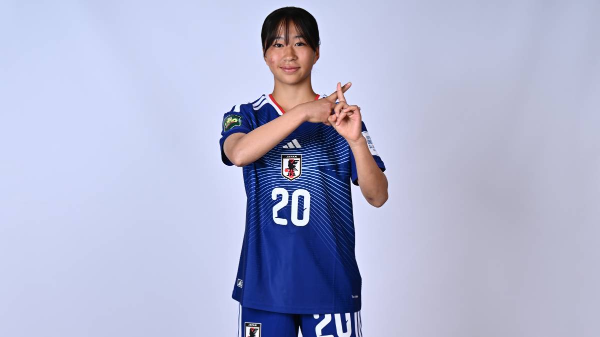 U-20日本女子代表MF中村心乃葉