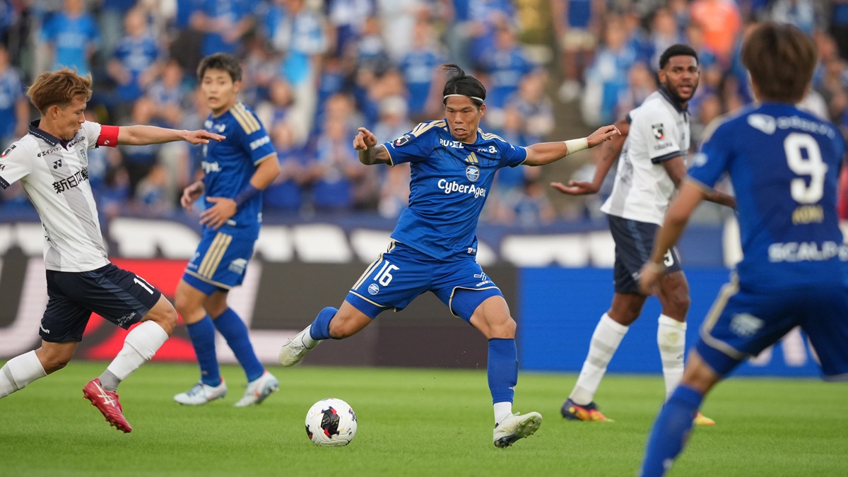 FC町田ゼルビア対アビスパ福岡の模様