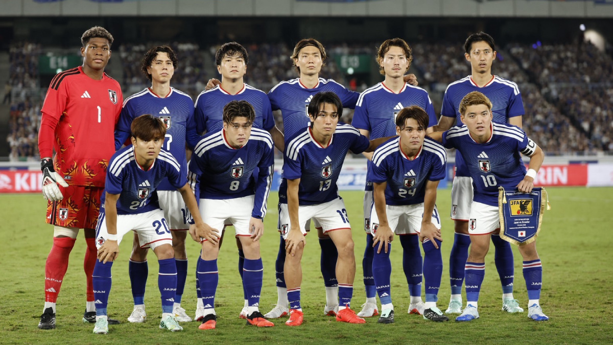 サッカー日本代表（エクアドル戦スタメン）