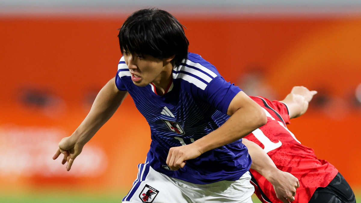 U-21日本代表の横山夢樹