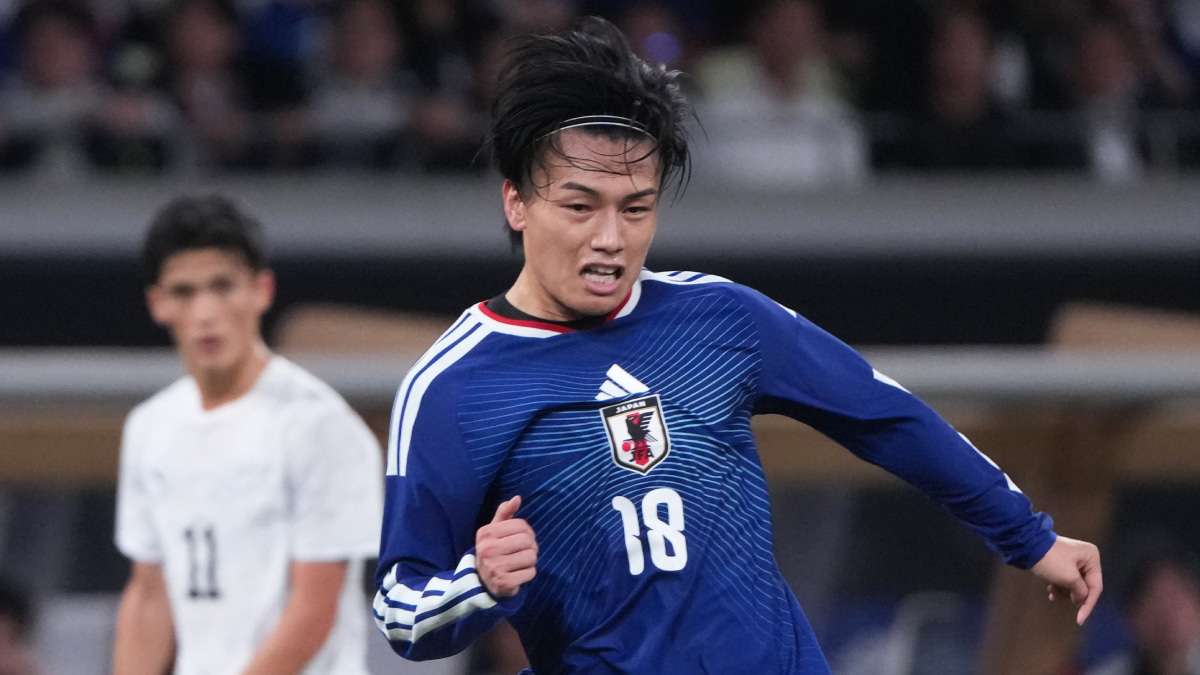 サッカー日本代表 上田綺世