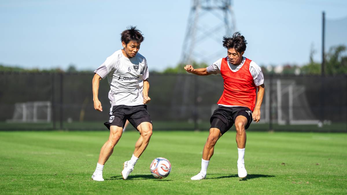 黒川圭介とトレーニングする濃野公人