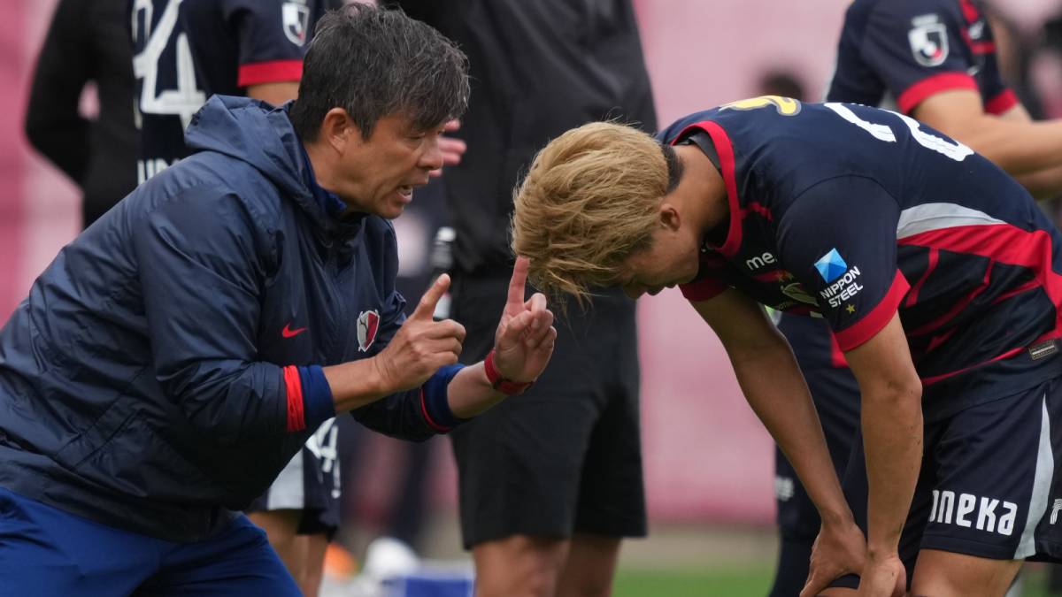鹿島アントラーズ監督鬼木達監督と濃野公人