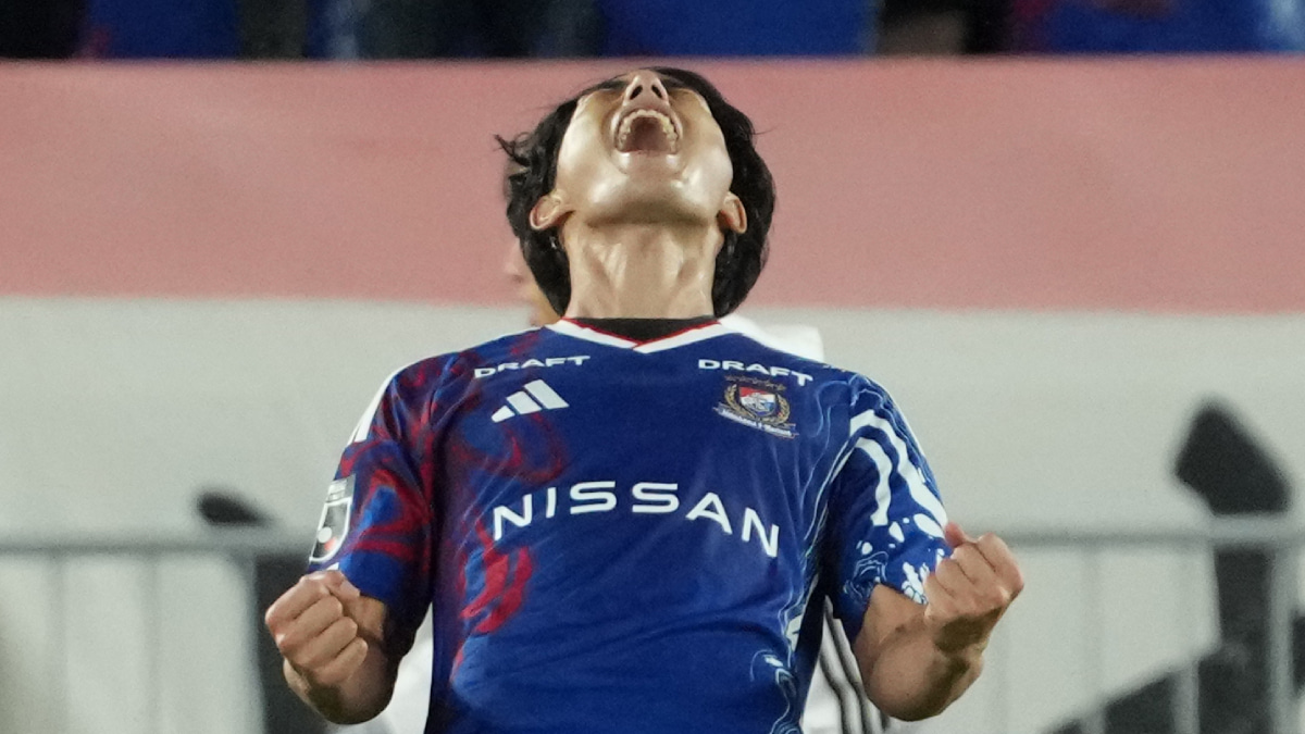 清水エスパルス戦でゴールを決めた横浜F・マリノスの知念慶