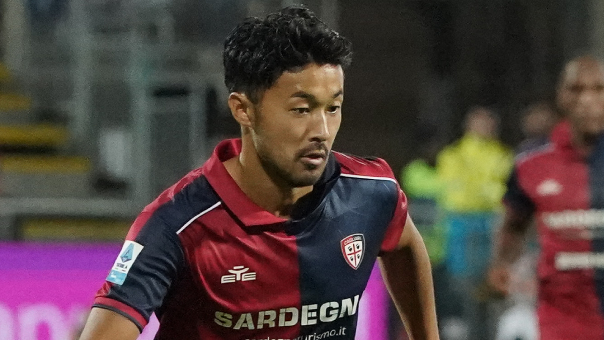 カリアリの菅原由勢