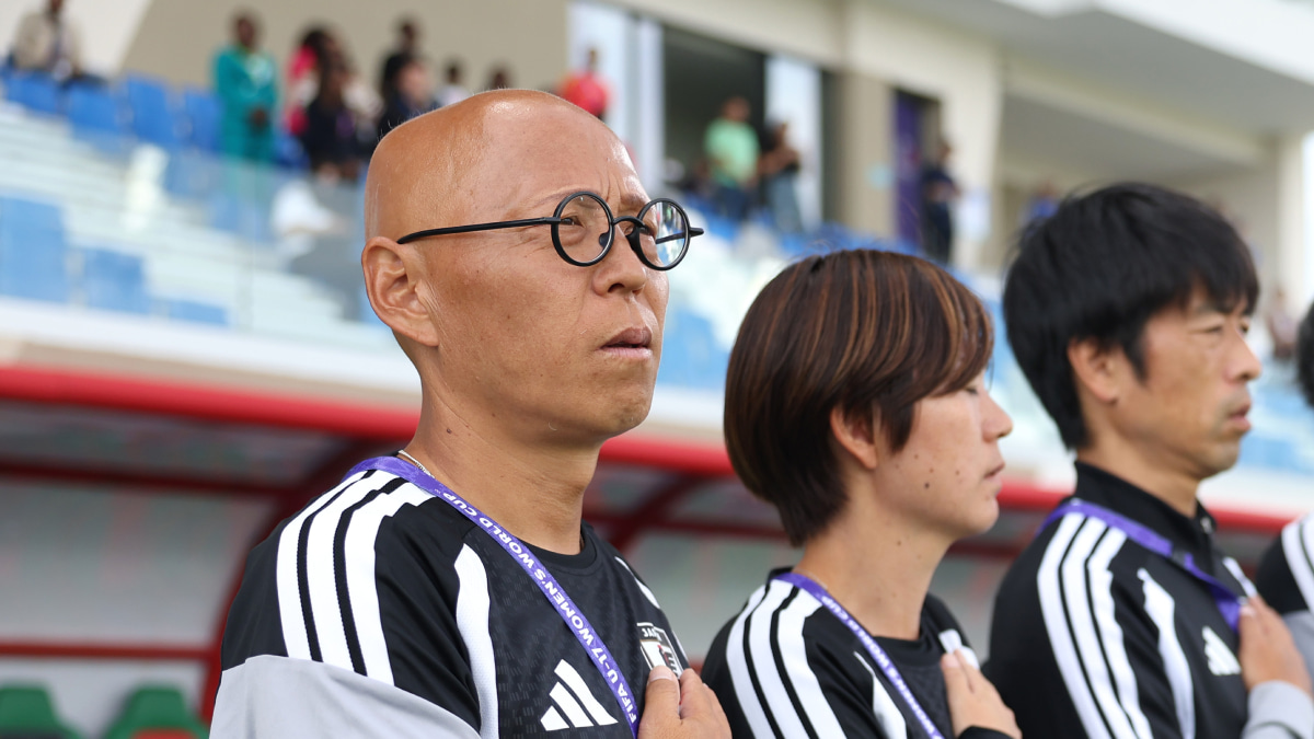 U-17日本女子代表(リトルなでしこ) 白井貞義監督 U-17女子W杯GS初戦ザンビア戦より