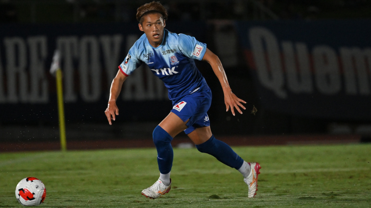 鹿島アントラーズDF松本遥翔、カターレ富山への育成型期限付き移籍が終了「約4カ月という短い期間でしたが…」　