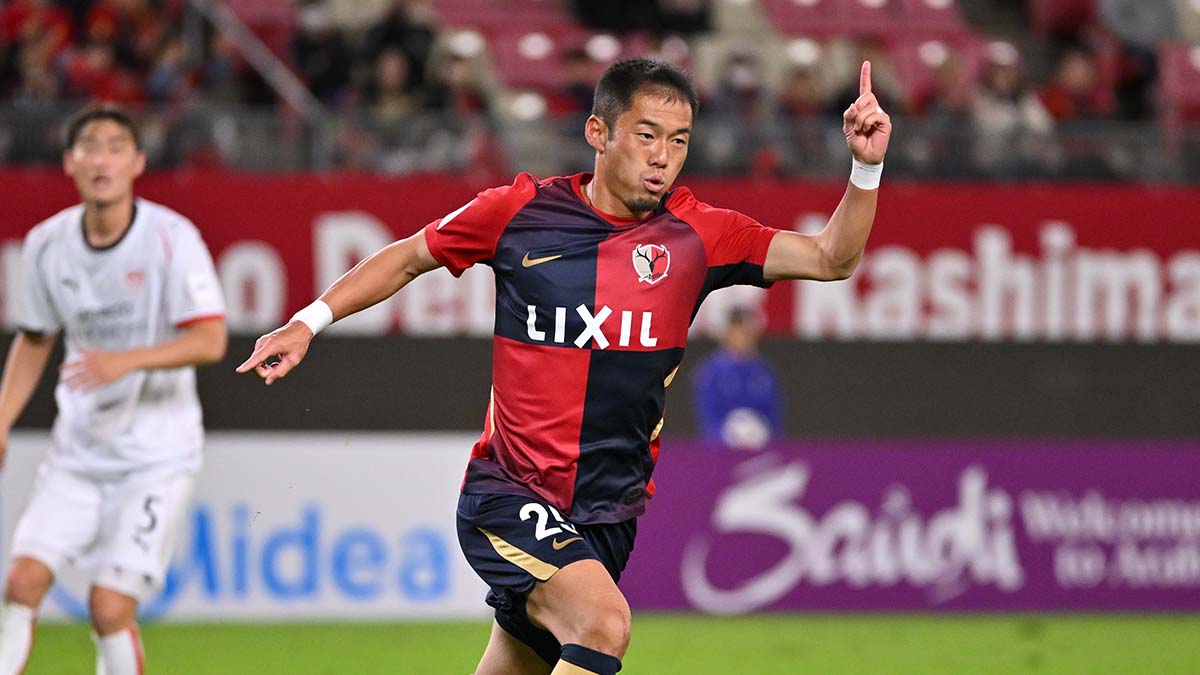 胸で合わせた！ 鹿島アントラーズDF小池龍太が緊急出場から先制ゴール！ ACLE開幕から3連勝