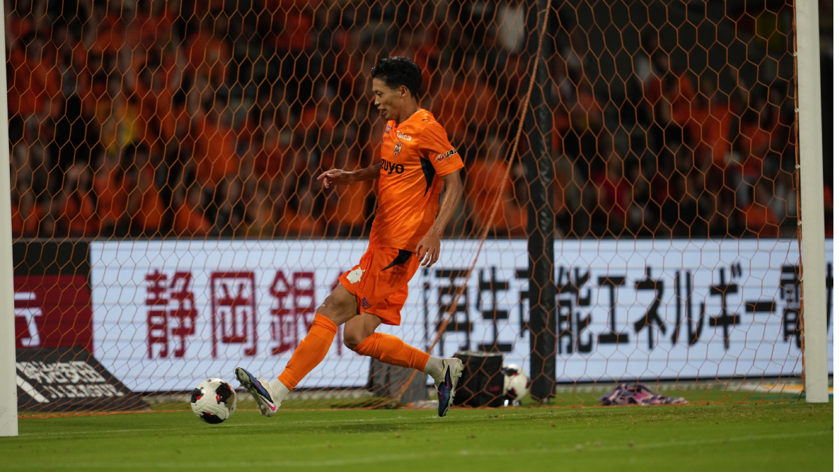 清水エスパルス 木下康介 26年9月2日 FC東京戦で移籍後初ゴールを挙げた