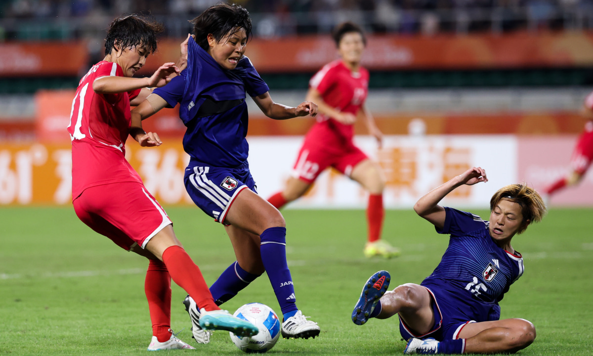 アジア競技大会決勝　vs北朝鮮　なでしこジャパン初先発となった大箸桜子