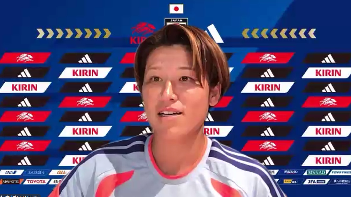 「負けられないな」なでしこジャパン高橋はな、アジア大会で国内組に刺激「WEリーグの代表として」