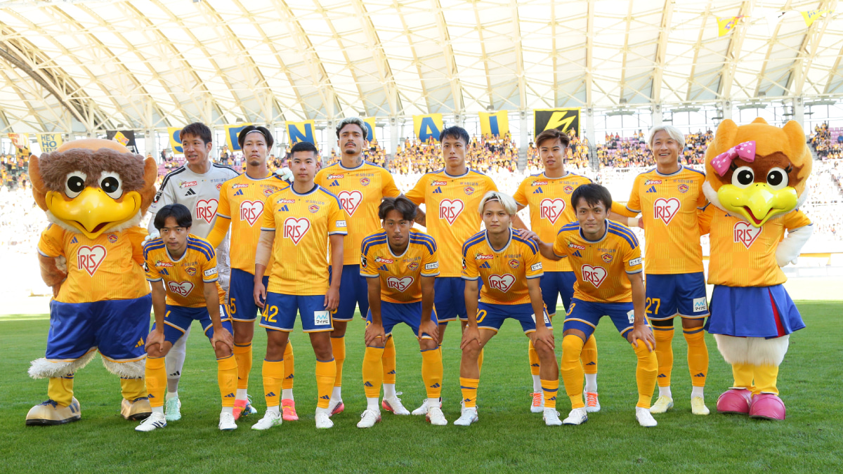 26年10月17日　ベガルタ仙台×徳島ヴォルティスより　仙台のイレブンショット